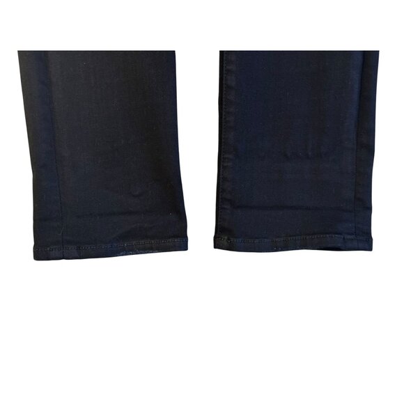 Size 31 Amiri Black Jeans Stretch Straight Skinny Stack Distress Mens Womens - Picture 3 of 14